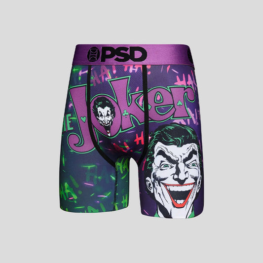 DC-Flat Boxer Briefs-Invincible Clown-Purple