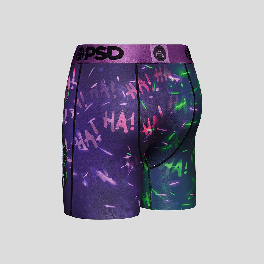 DC-Flat Boxer Briefs-Invincible Clown-Purple
