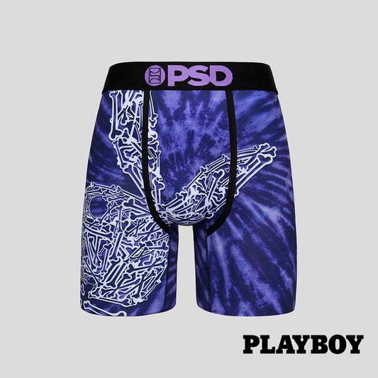 PLAYBOY - Boxer Briefs - Human Bone Bunny Girl - Black