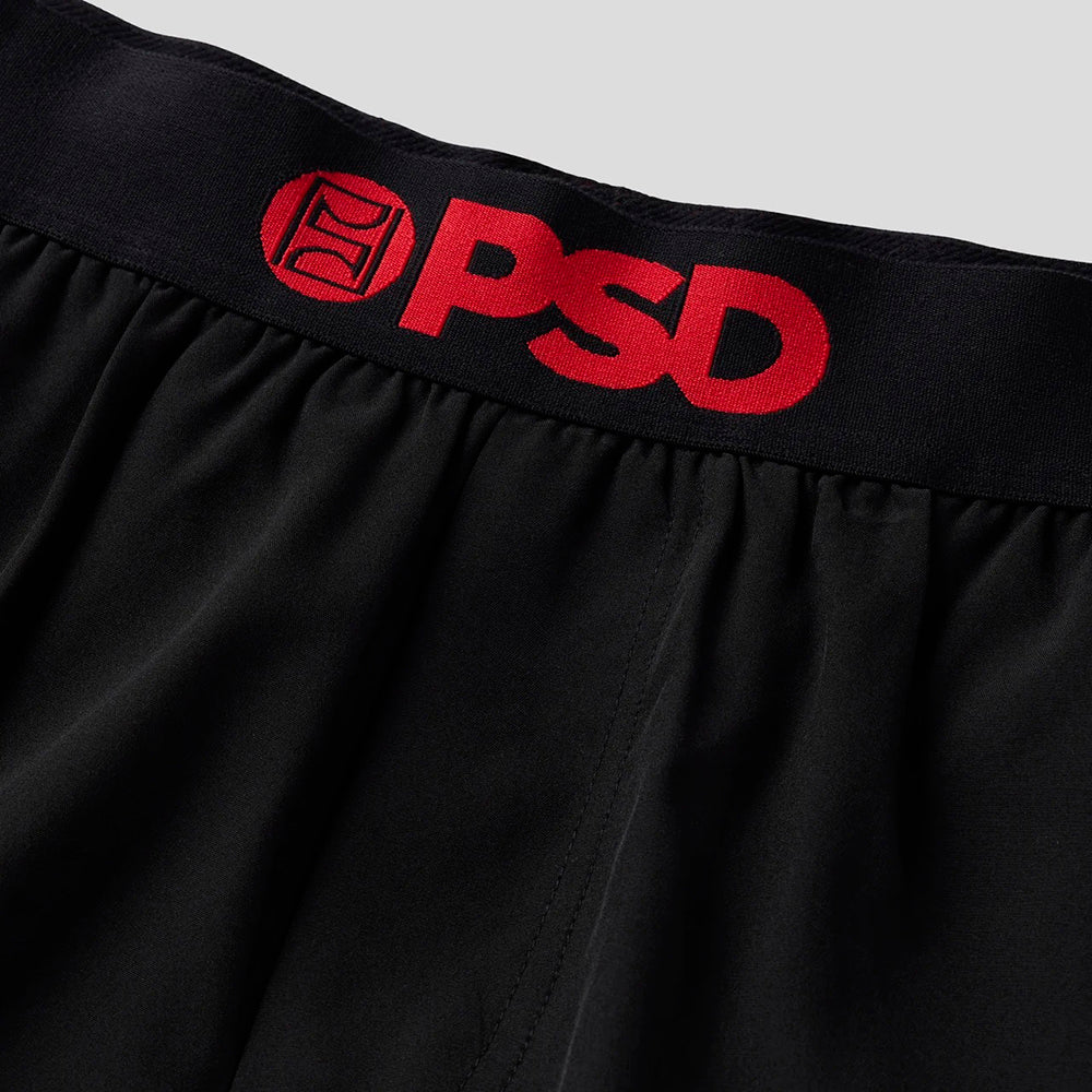 WARFACE - Two-Piece Sports Shorts - Fragment Warrior Face - Black (Inner layer is a drawstring)