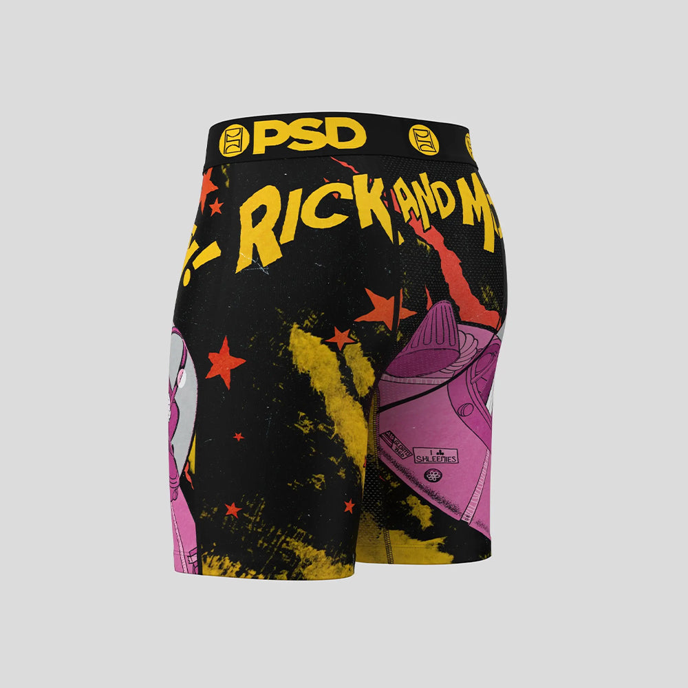 RICK AND MORTY - Boxer Briefs - Crash Landing On You - Black