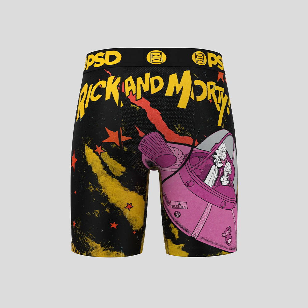 RICK AND MORTY - Boxer Briefs - Crash Landing On You - Black
