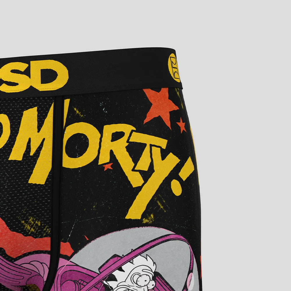 RICK AND MORTY - Boxer Briefs - Crash Landing On You - Black