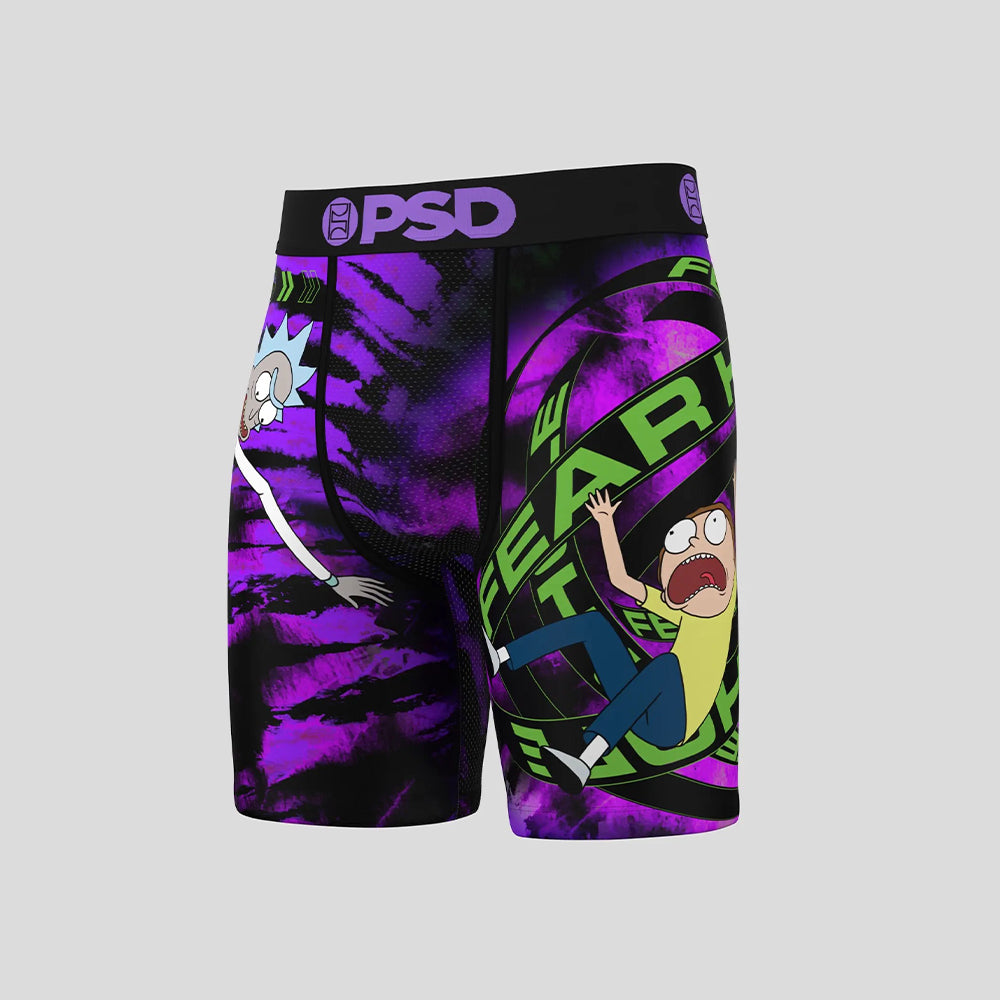 RICK AND MORTY - Boxer Briefs - Scared of Shit - Purple