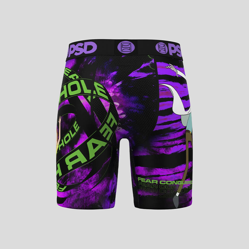 RICK AND MORTY - Boxer Briefs - Scared of Shit - Purple