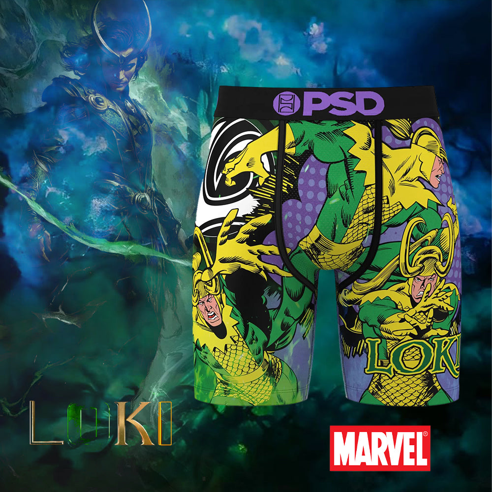 MARVEL - Boxer Briefs - Loki - Black