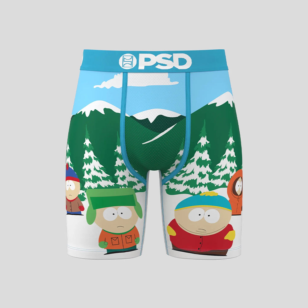 SOUTH PARK- 平口四角褲-南方四賤客-藍色