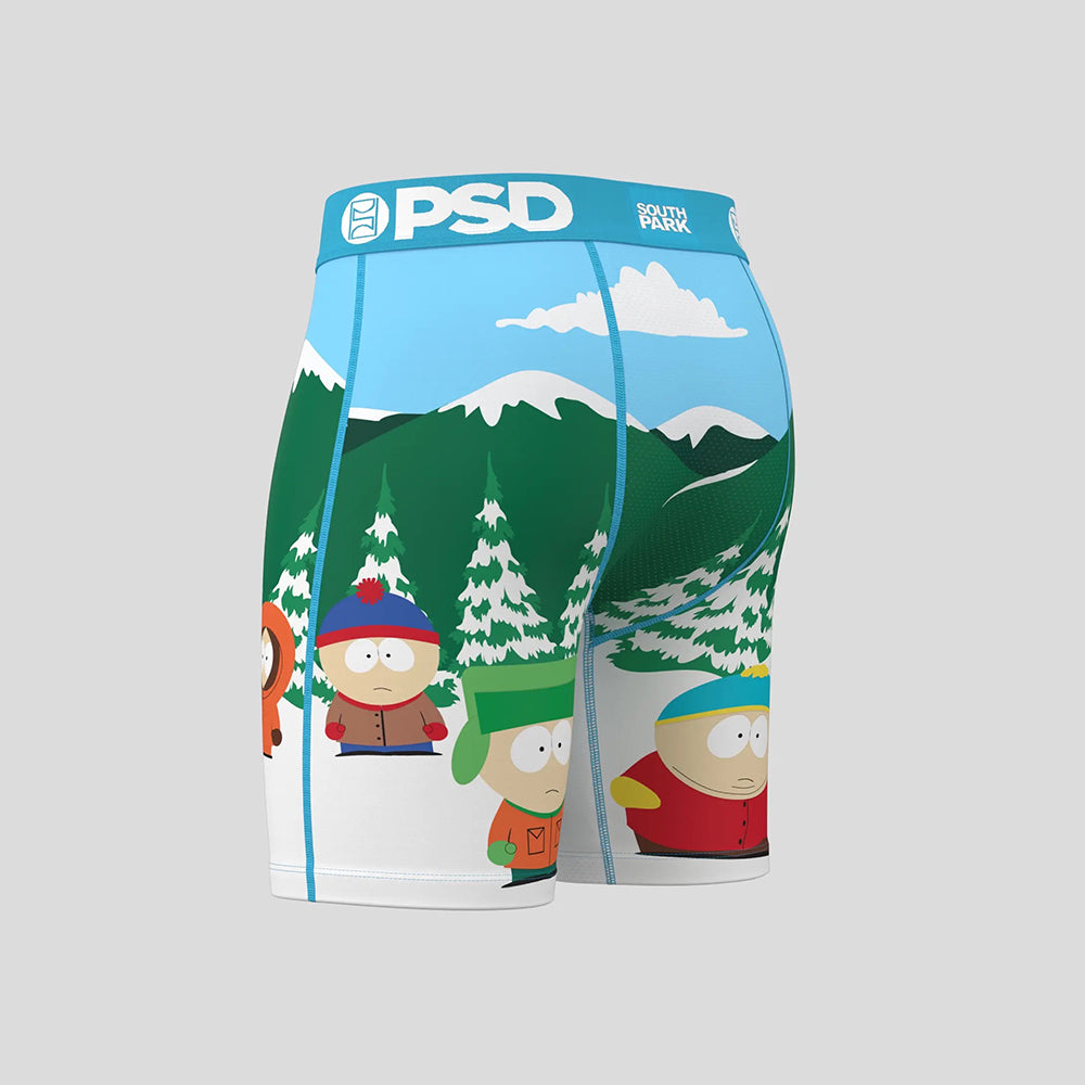 SOUTH PARK- 平口四角褲-南方四賤客-藍色