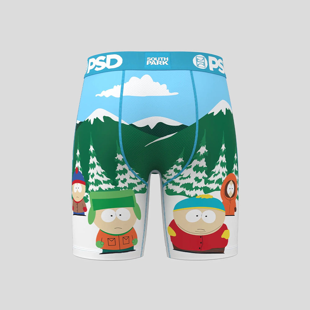 SOUTH PARK- 平口四角褲-南方四賤客-藍色