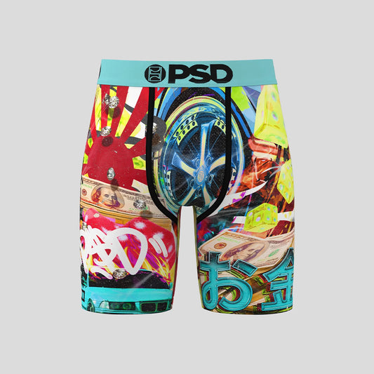 RECREATION- Boxer Briefs-Big Wheel-Blue