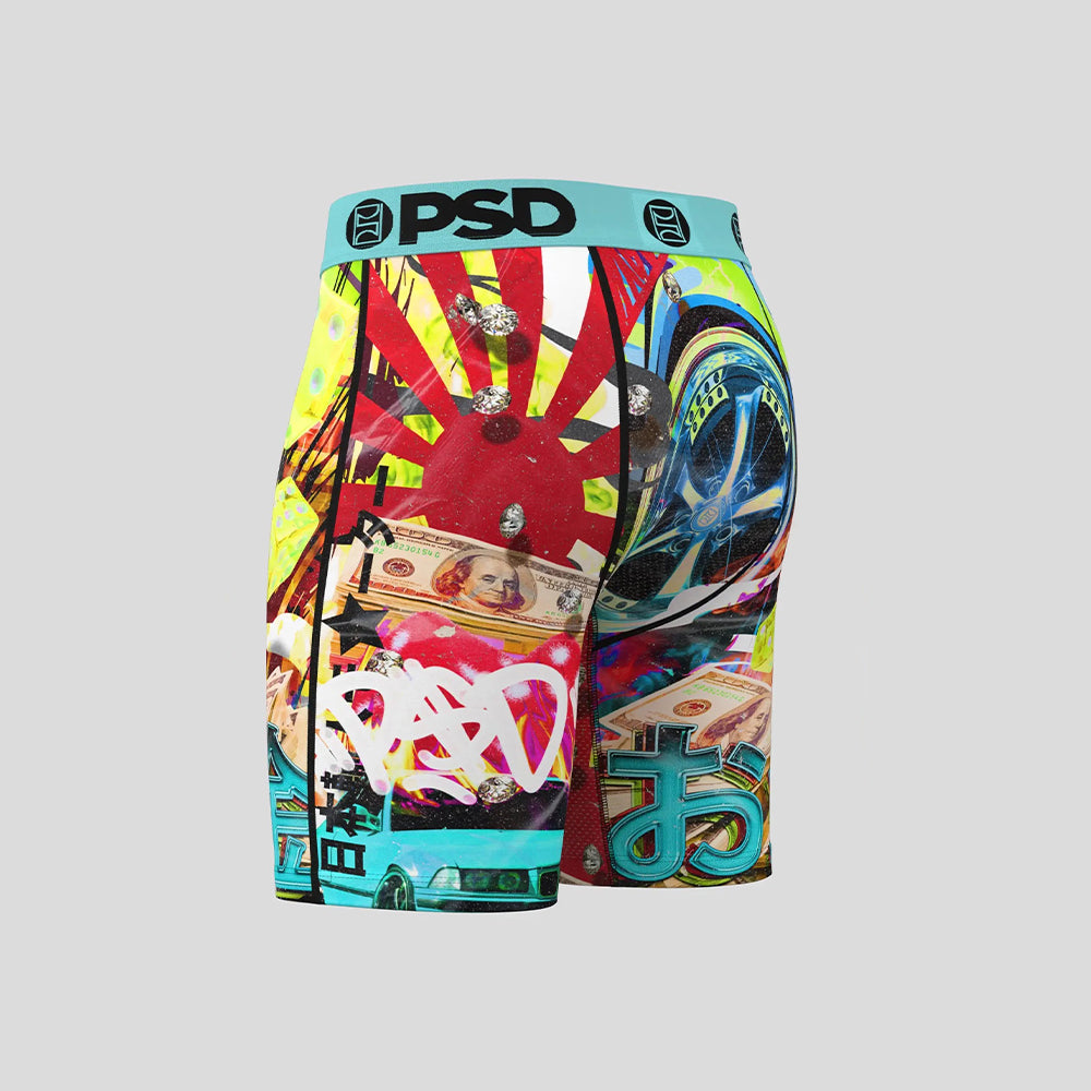 RECREATION- Boxer Briefs-Big Wheel-Blue