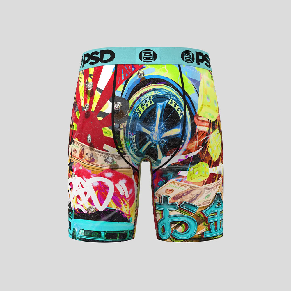 RECREATION- Boxer Briefs-Big Wheel-Blue