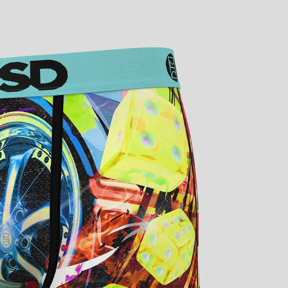 RECREATION- Boxer Briefs-Big Wheel-Blue