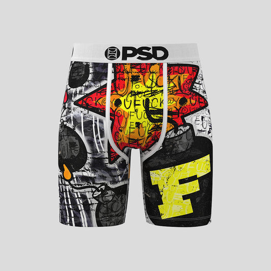 RECREATION- Boxer Briefs-F Bomb-White