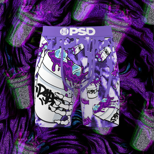 RECREATION- Boxer Briefs-Happy Soda-Purple