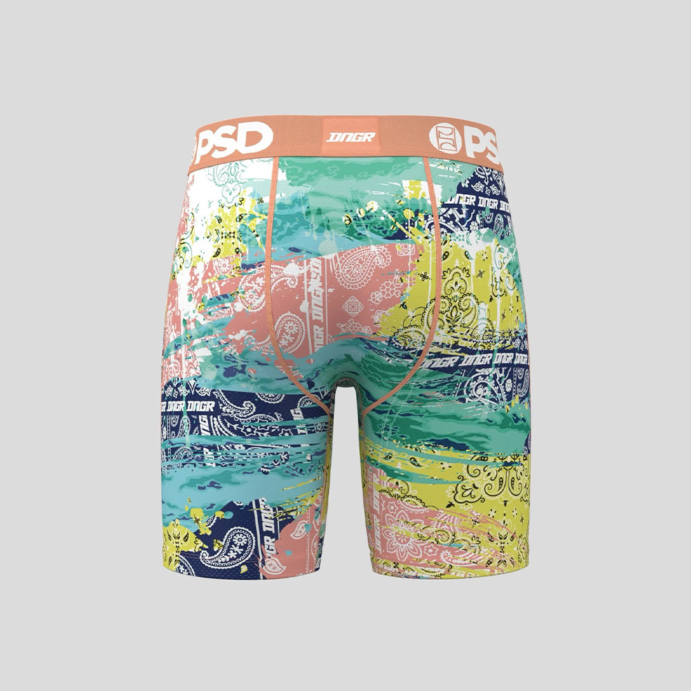 HAIDEN DEEGAN - Boxer Briefs (Cool Fit) - Paisley Pattern - Orange