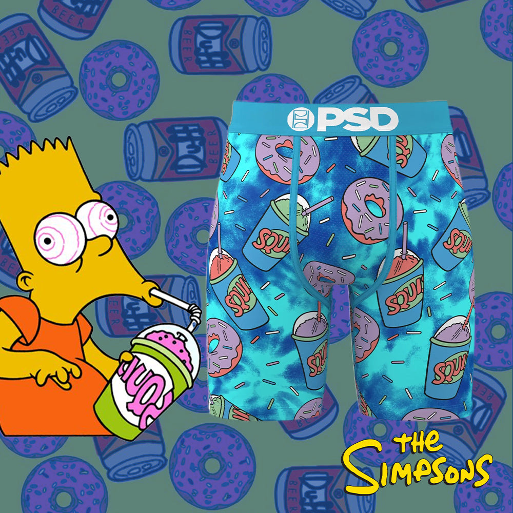 THE SIMPSONS - Boxer Briefs - Smoothie Time - Blue