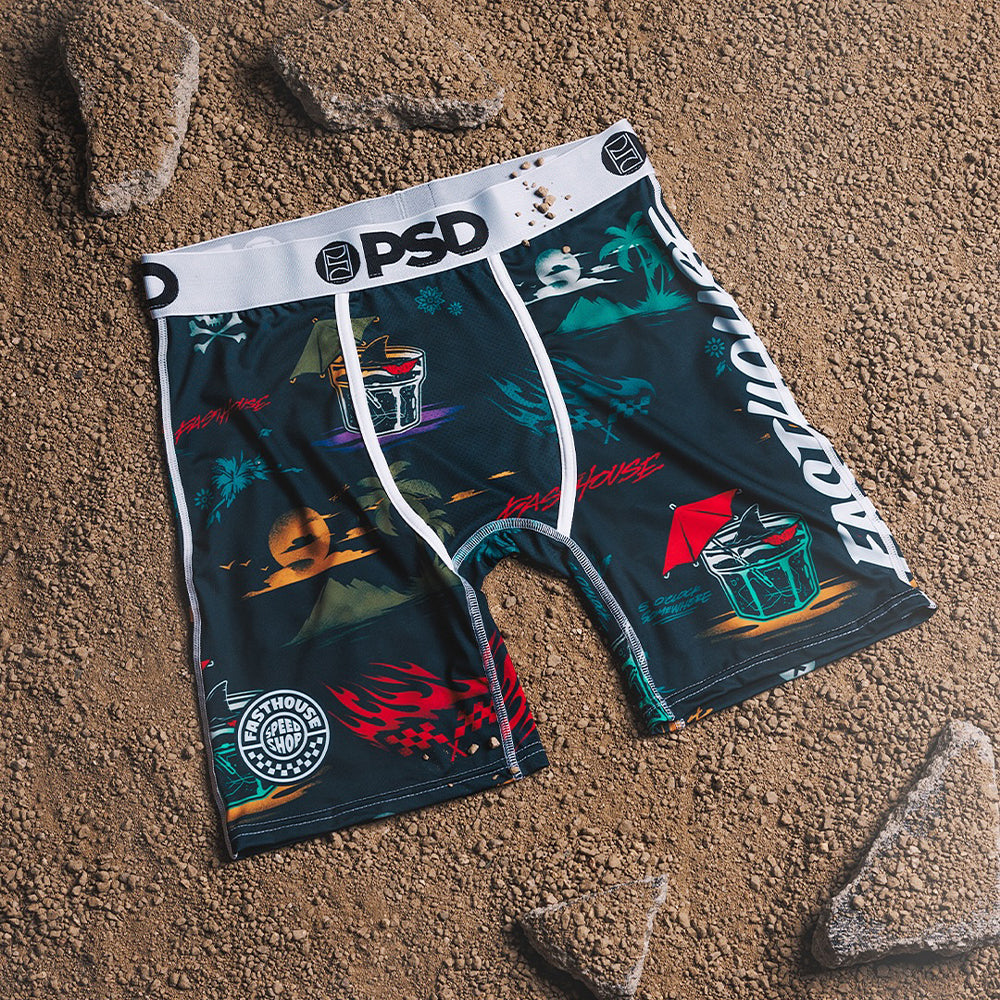 FASTHOUSE- Boxer Briefs-Island Time-White