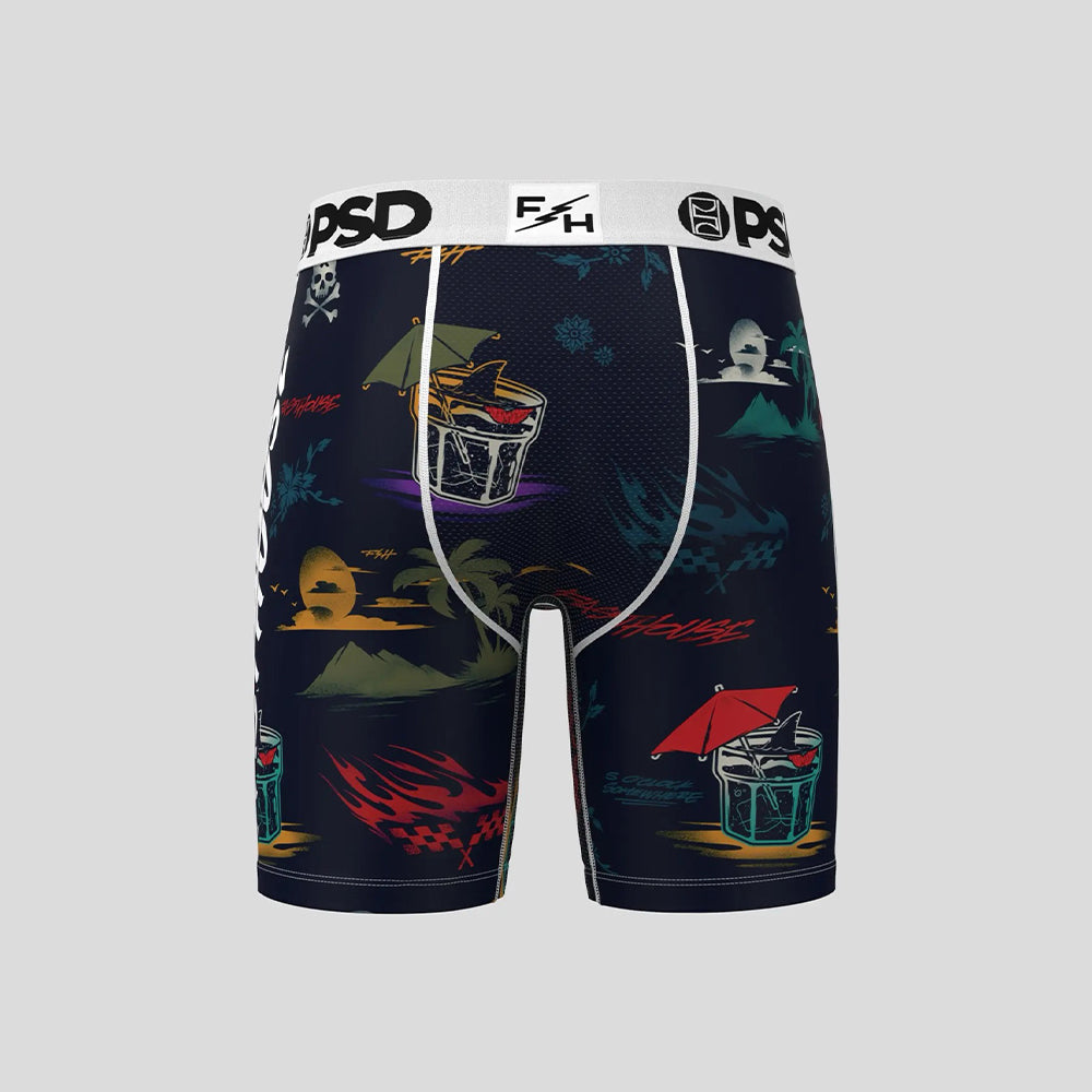 FASTHOUSE- Boxer Briefs-Island Time-White