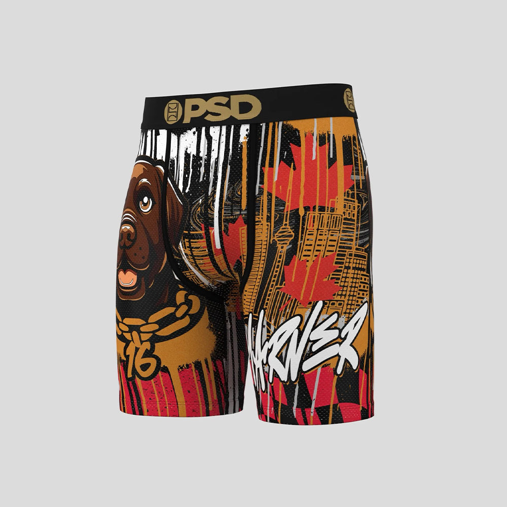 MITCH MARNER - Boxer Briefs (Cool Fit) - Houndstooth - Black