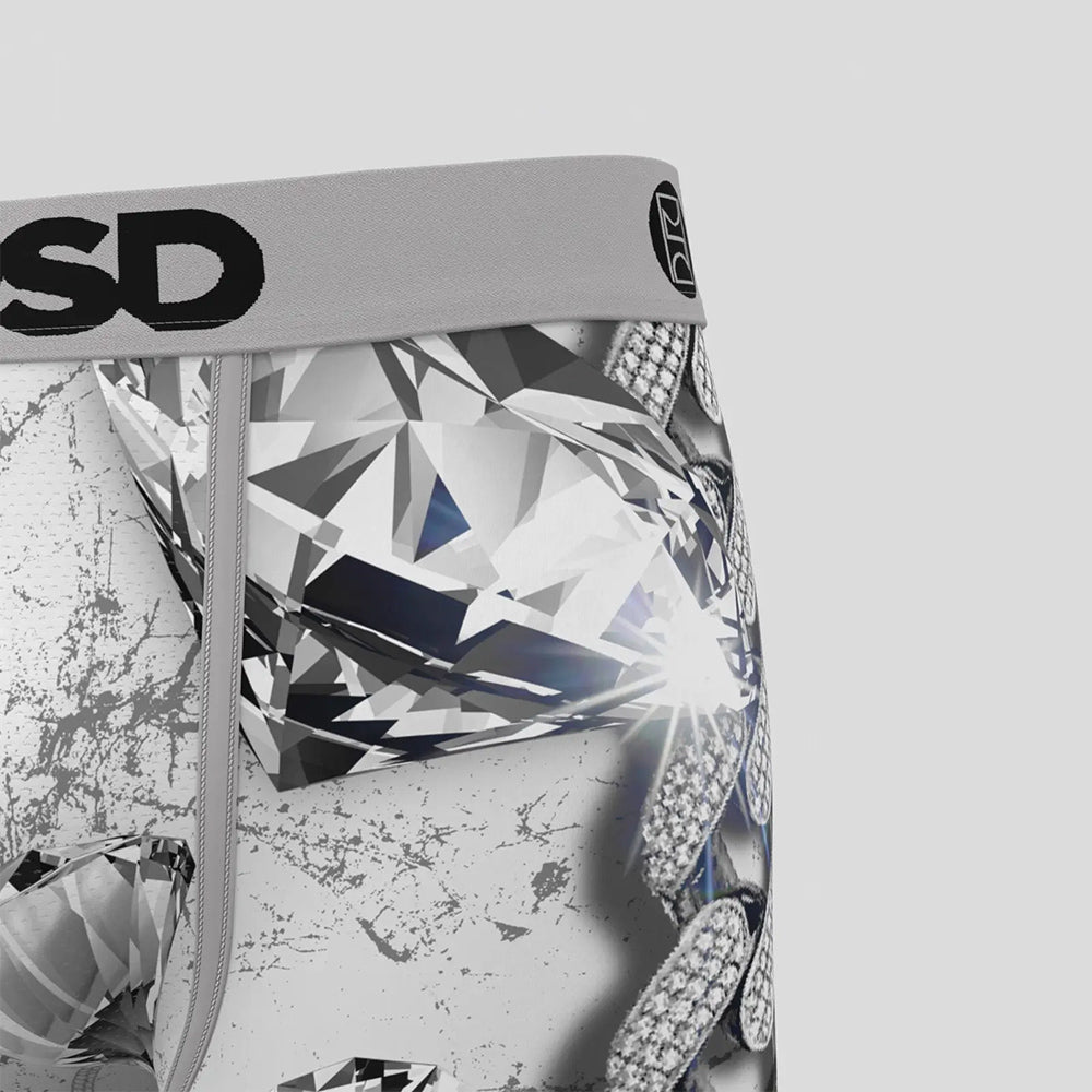 LUXURY- 平口四角褲-百萬巡演-灰色