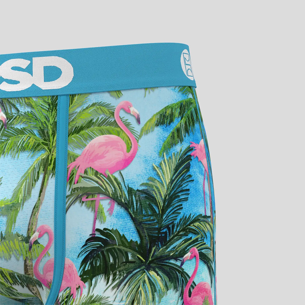 ANIMAL- 平口四角褲-小島時光-藍色