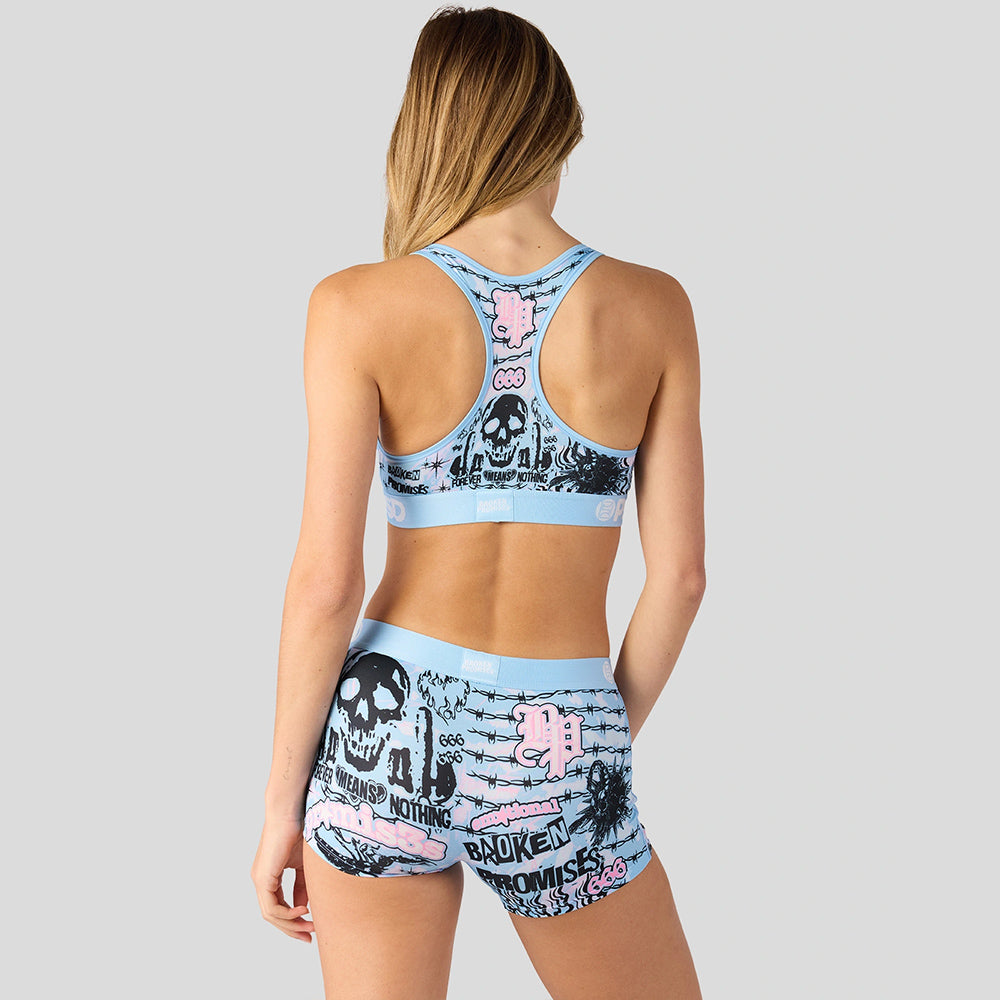 MOVIE- Short Boxer Pants-Scary Movie-Pink