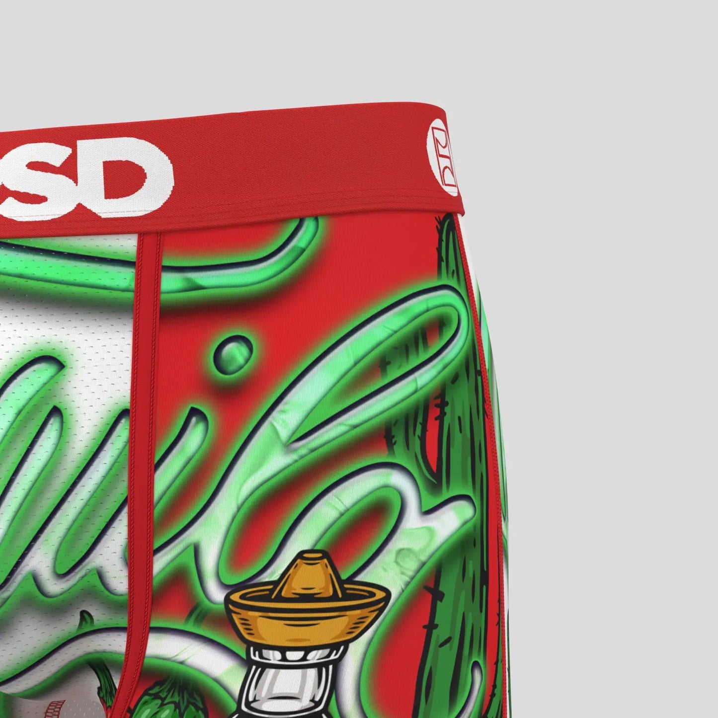 GRUNGE - Boxer Briefs - Tequila - Red