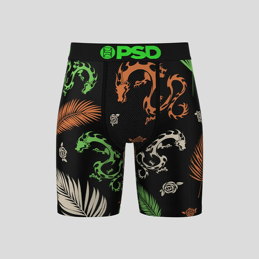 ANIMALS- Boxer Briefs-Dragon Rising-Black