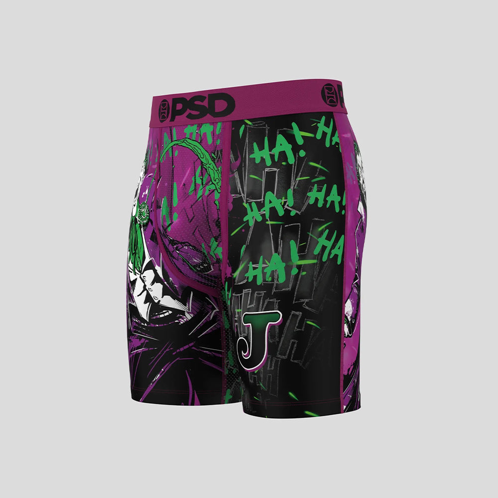 DC- Boxer Briefs-Joker Alliance-Purple