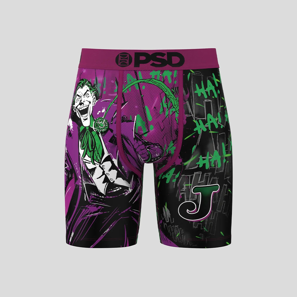 DC- Boxer Briefs-Joker Alliance-Purple