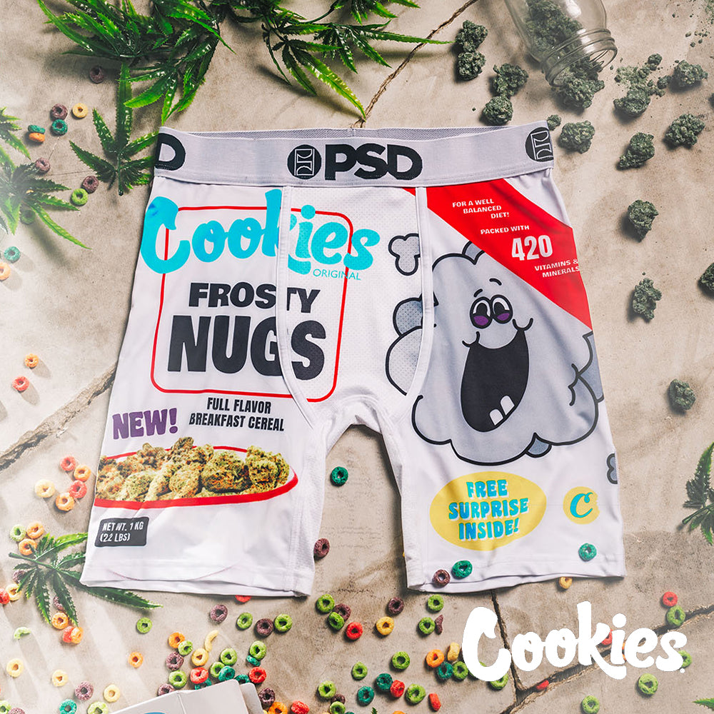 COOKIES- Boxer Briefs-Happy Elixir-White