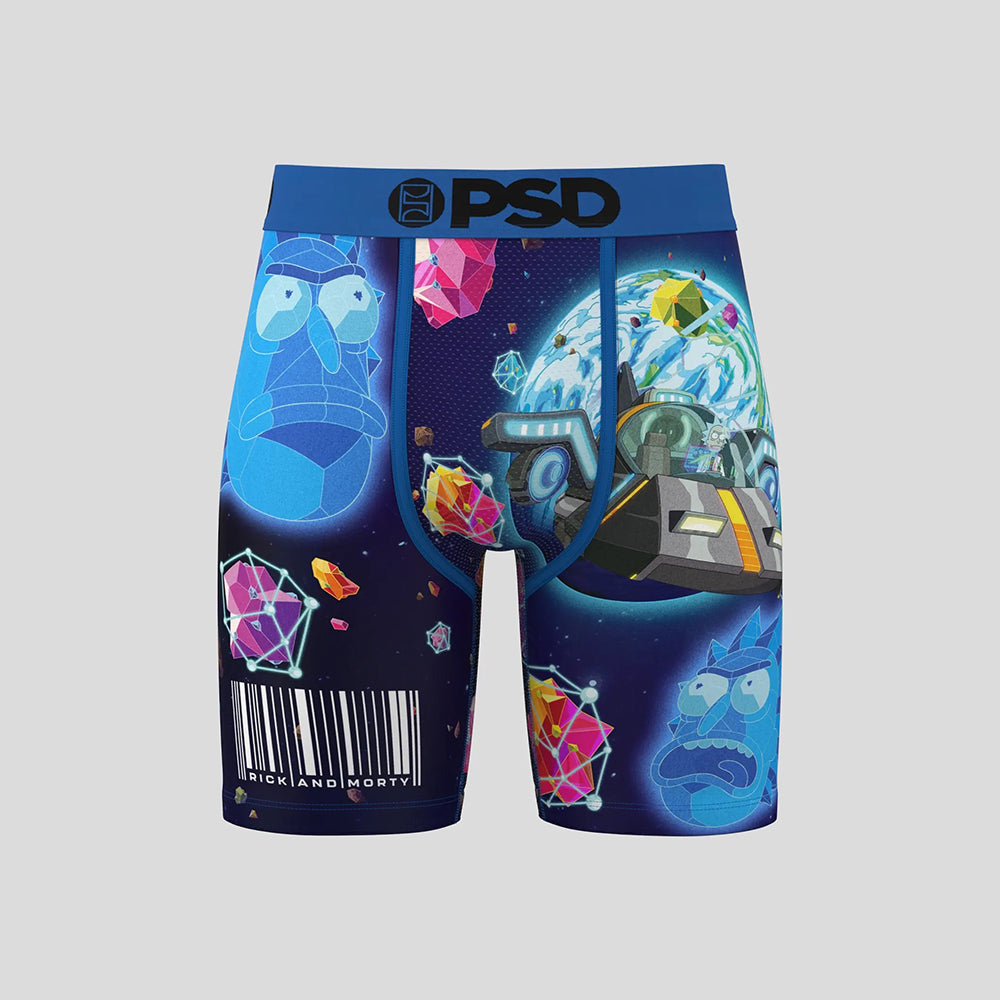 RICK AND MORTY - Boxer Briefs - Fly to the Future - Blue
