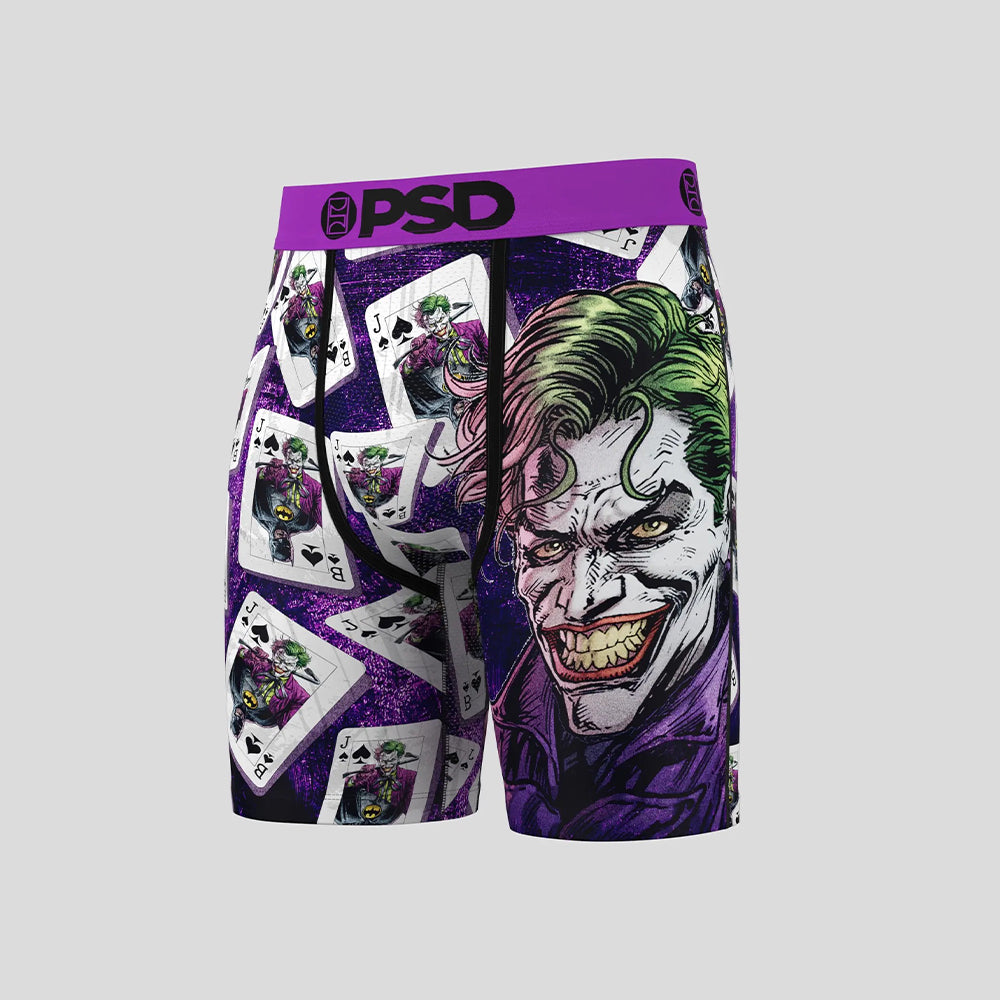 DC- Boxer Briefs-Wild Joker-Purple