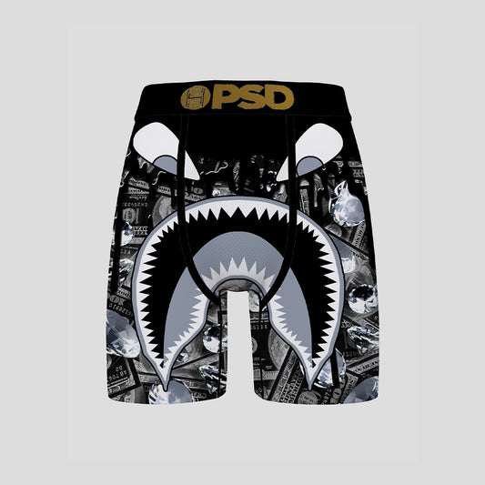 WARFACE- Boxer Briefs-Shiny Black-Black