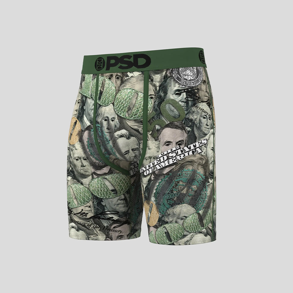MONEY- Boxer Briefs-Money Army-Green