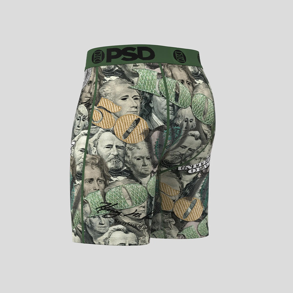 MONEY- Boxer Briefs-Money Army-Green