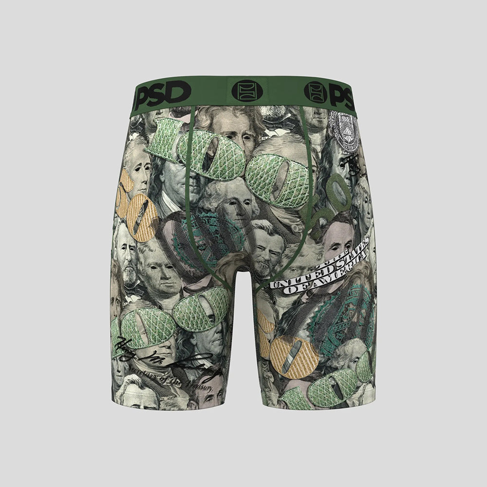 MONEY- Boxer Briefs-Money Army-Green