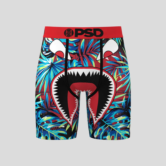 WARFACE- Boxer Briefs-Colorful Leaves-Red