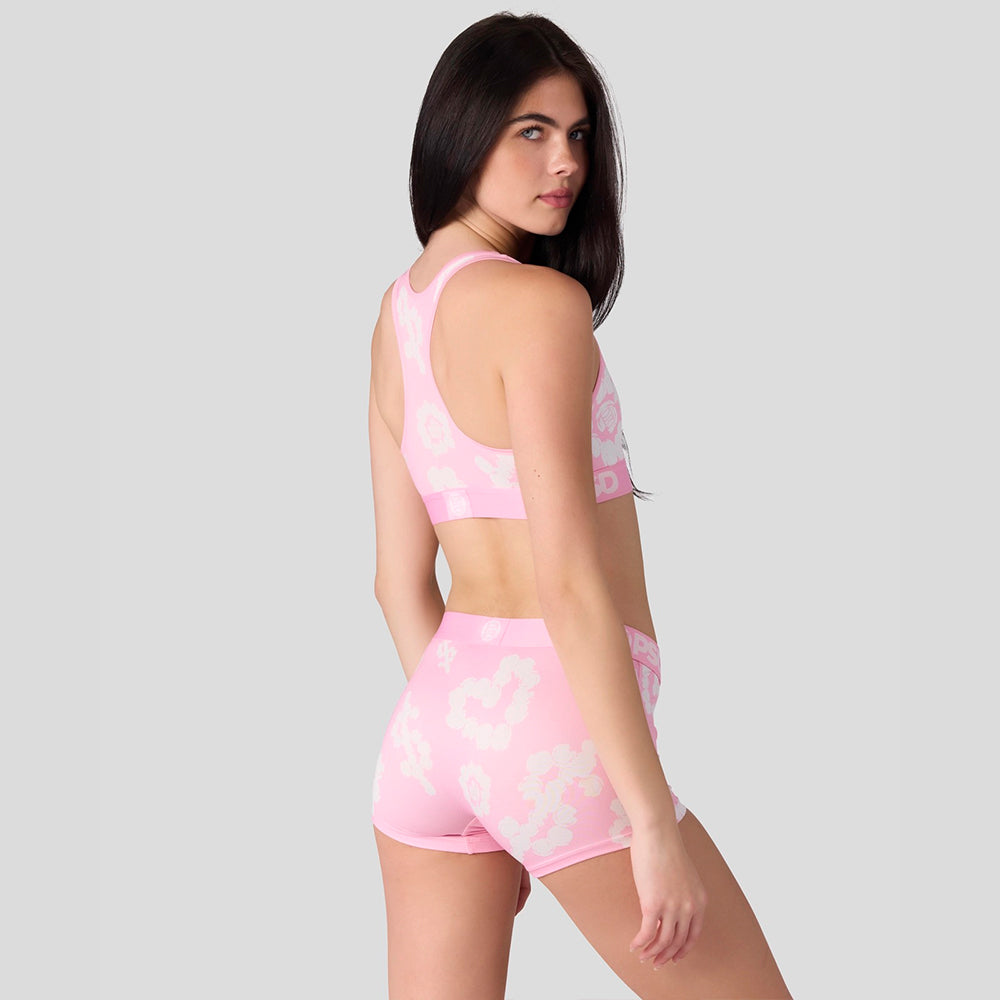 MOVIE- Cropped Tank Top-Scary Movie-Pink