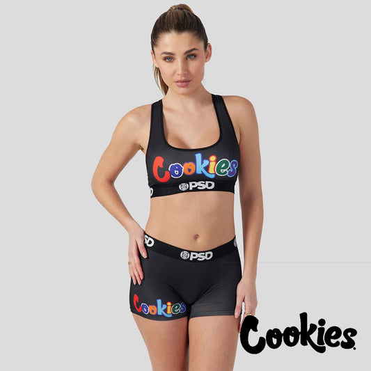 COOKIES-Short Vest-Black Cookies-Black