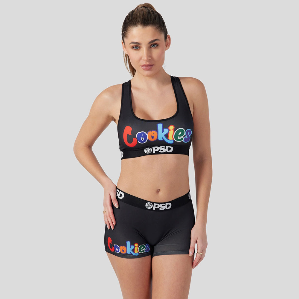 COOKIES-Short Vest-Black Cookies-Black