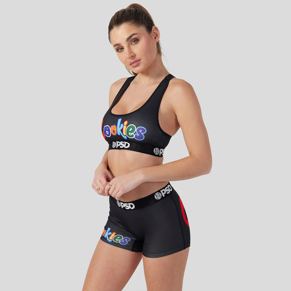 COOKIES-Short Vest-Black Cookies-Black