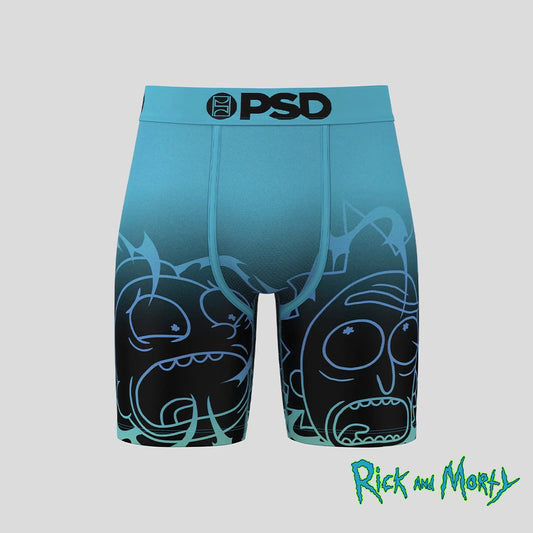 RICK AND MORTY-Boxer Briefs-Water Jingle-Blue