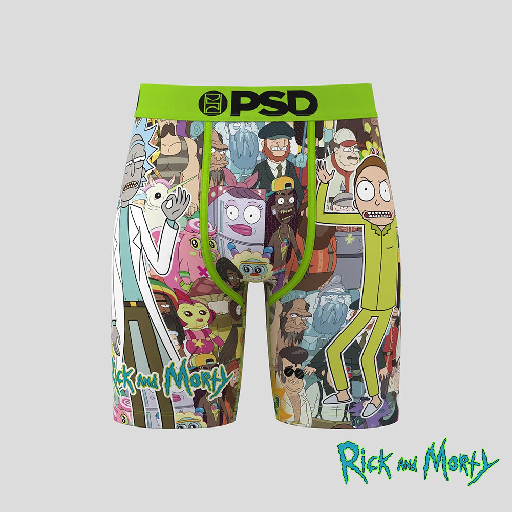 RICK AND MORTY - Boxer Briefs - Parasite - Green