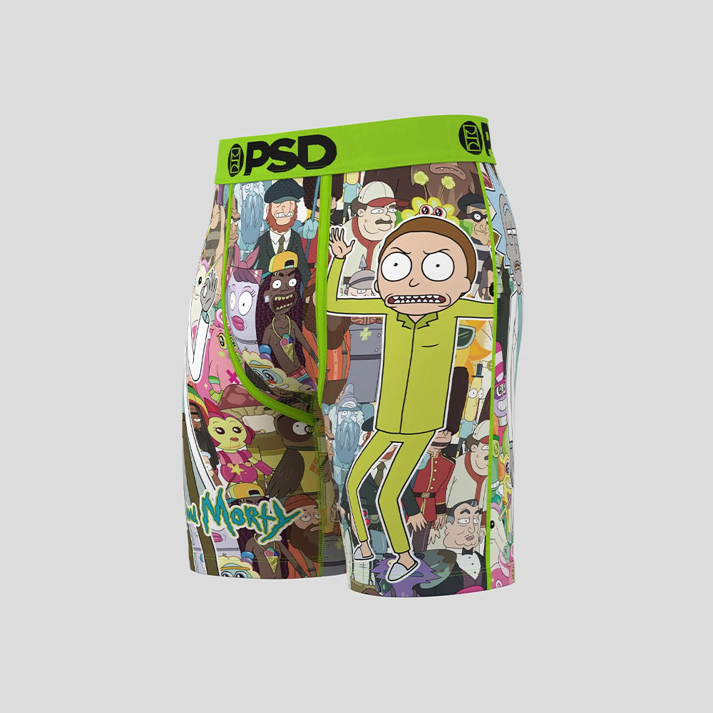 RICK AND MORTY - Boxer Briefs - Parasite - Green