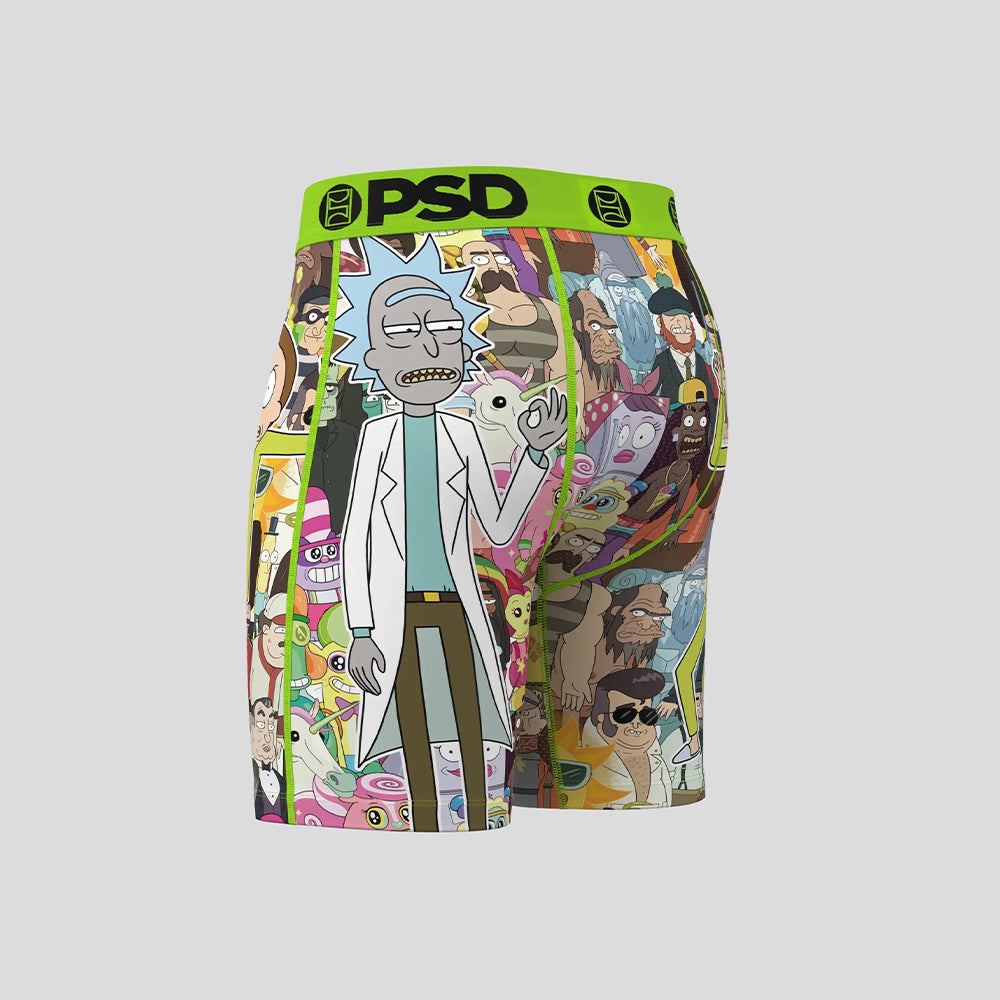 RICK AND MORTY - Boxer Briefs - Parasite - Green