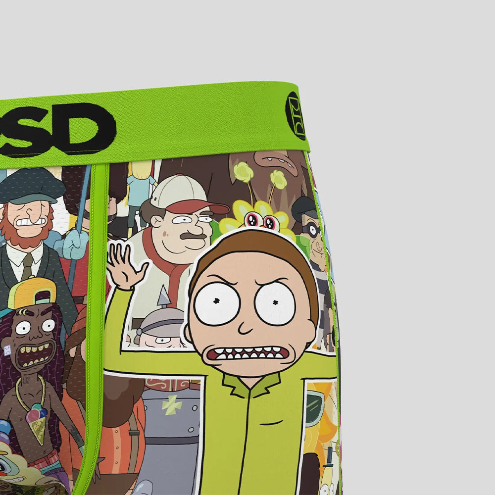 RICK AND MORTY - Boxer Briefs - Parasite - Green