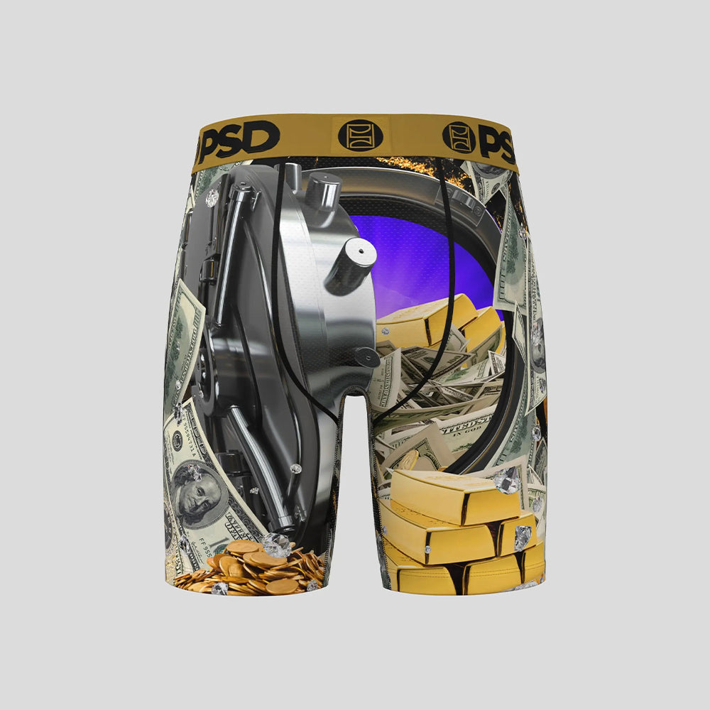 LUXURY-Flat-legged Boxer Briefs-Thieves Have a Way-Gold