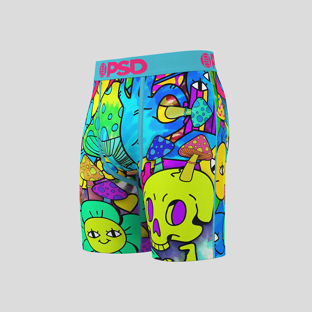 RECREATION-Boxer Briefs-Psychedelic Self-Blue